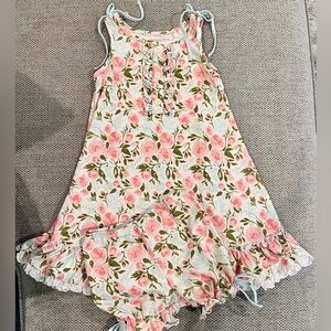 SweetHoney girl gown with undershirts size 6Y